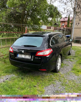 Peugeot 508 cena 22000 przebieg: 184098, rok produkcji 2011 z Ząbkowice Śląskie małe 191